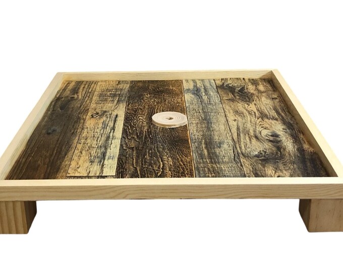 16" Wood Base - Wood base for bird stand - Base Only