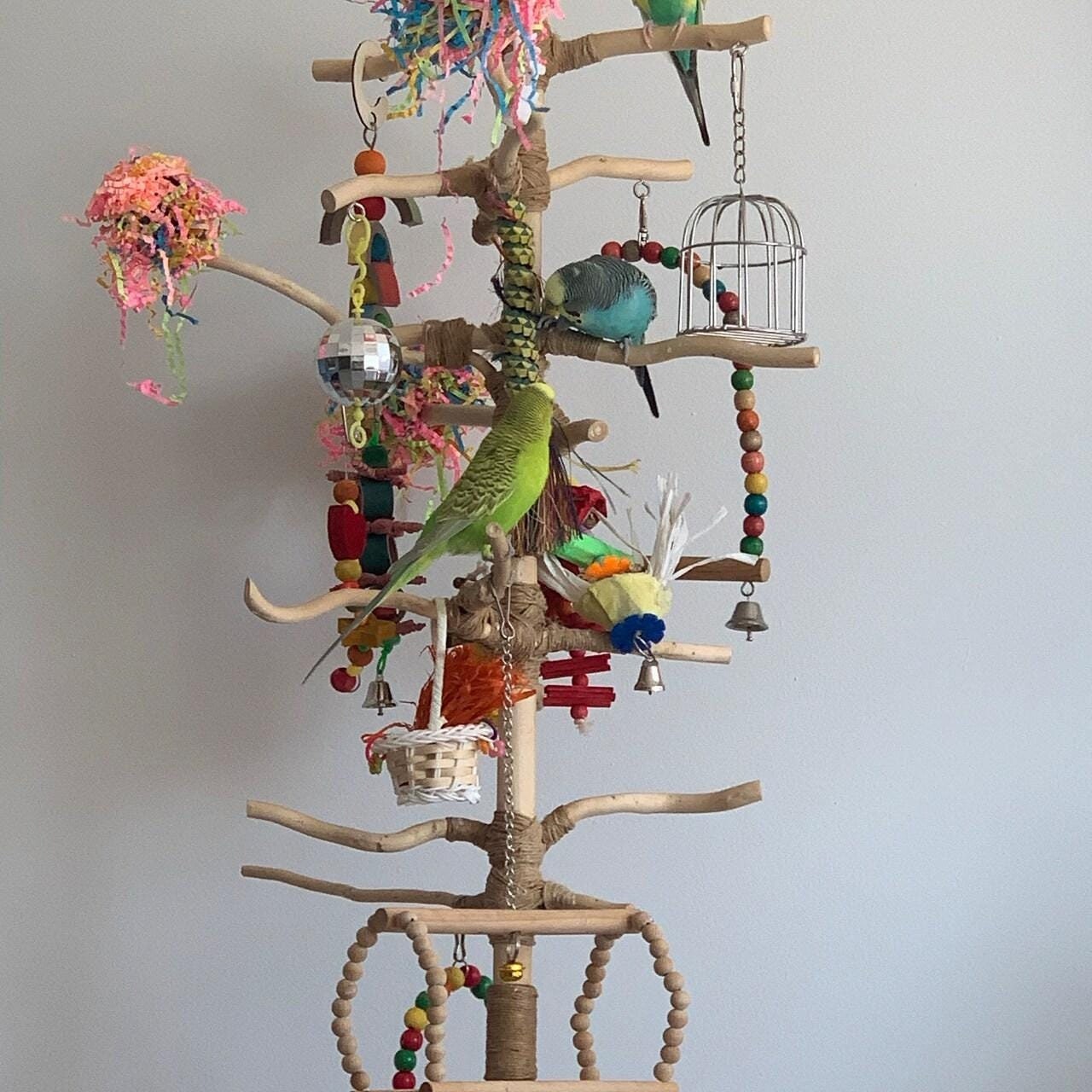 Parrot tree stand for sale sale