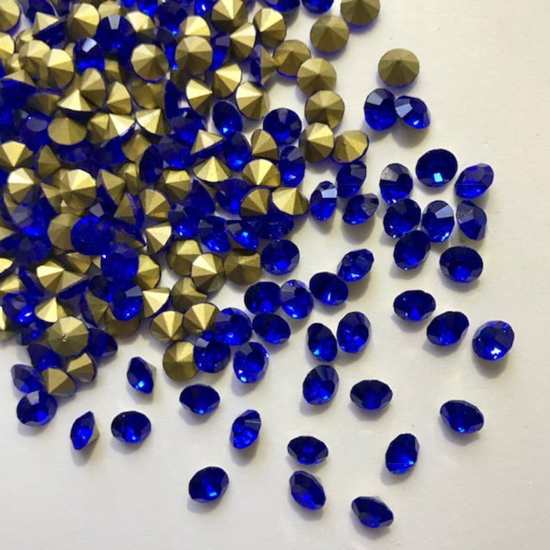 Crystal AB 5mm Loose Pointy Rhinestone Packs/ Swarovski Shine ...