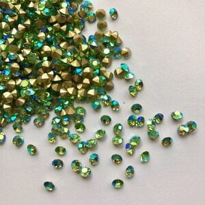 6mm Loose Pointy Rhinestone Packs/ Swarovski Shine Rhinestones Glue on ...