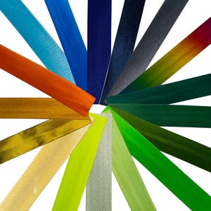 12 yards 5/8 inch Single Fold Satin Bias Tape