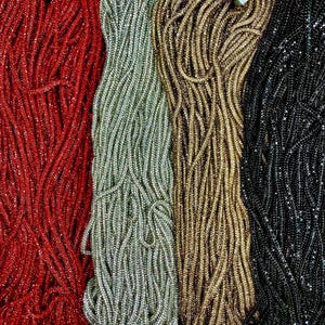 2 Yards 5mm Crystal AB Glitter Rope, Crystal cord Crystal Trimming Shoelaces DIY