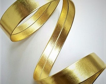 8mm. 10mm. 15mm. 20mm 25mm Or 30mm Gold Or Black Synthetic leather bias tape