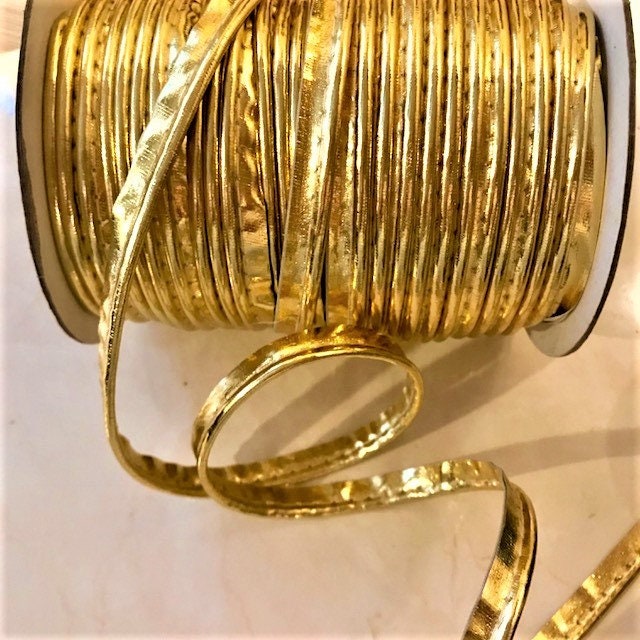 5 Yards Harvest Gold Lip Cord Piping Edge Piping Decorative
