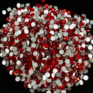 Strass 1440 Stück (SS20) High Quality Light Siam Flat Back Kristall Grosshandel Lose Flatback Strass Kristalle (ähnlich wie Swarovski)