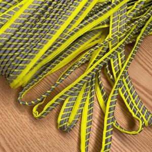 Cord Edge Piping Trim Satin bias tape lip cotton fabric Cord Edge Rope Ribbon upholstery Sewing piping trims 10 yards