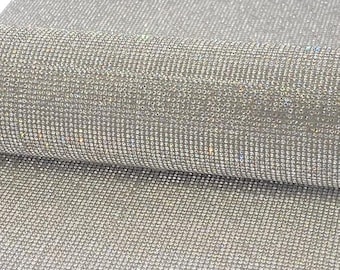 Red Crystal Rhinestone Mesh Sheet – Iron On Glass Panel