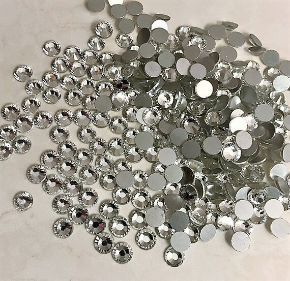 4320Pcs SS20 Flatback Rhinestones for Crafts Bulk Clear-Crystals