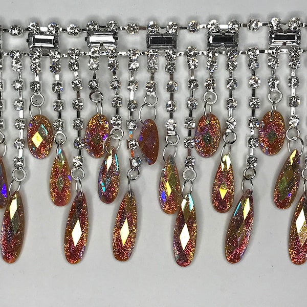 Rhinestone Chain - Etsy