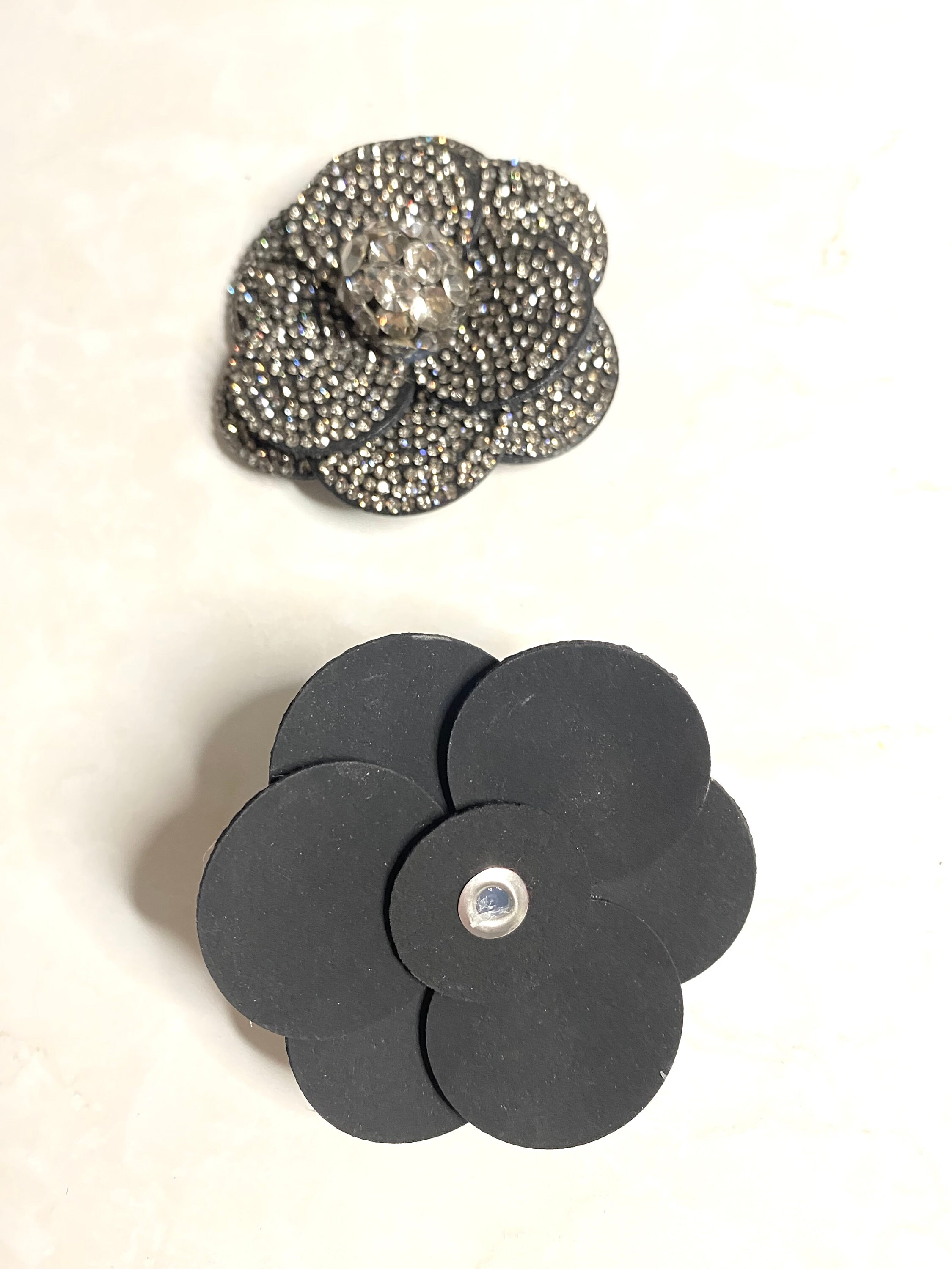 Appliques Di Cristallo Per Abbigliamento - 4 Pezzi Con Toppe Termoadesive - Foto 4