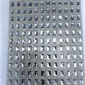 Crystal Mesh Rhinestone Panel - Glass Rhinestone Sheets Iron On Price Per 1 Sheet