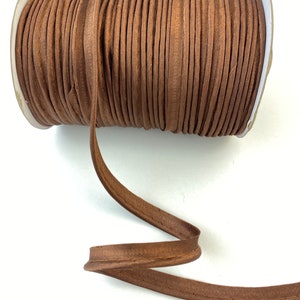 Cord-Edge -Piping Trim Satin -Lip Cord for Clothing Pillows, Lamps, Draperies