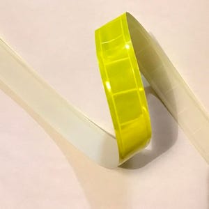 1&#39;&#39; inch (2.5cm) Width Reflective Tape Fabric, Firefighter Radio Strap, Caution Tape Price per 4 yards