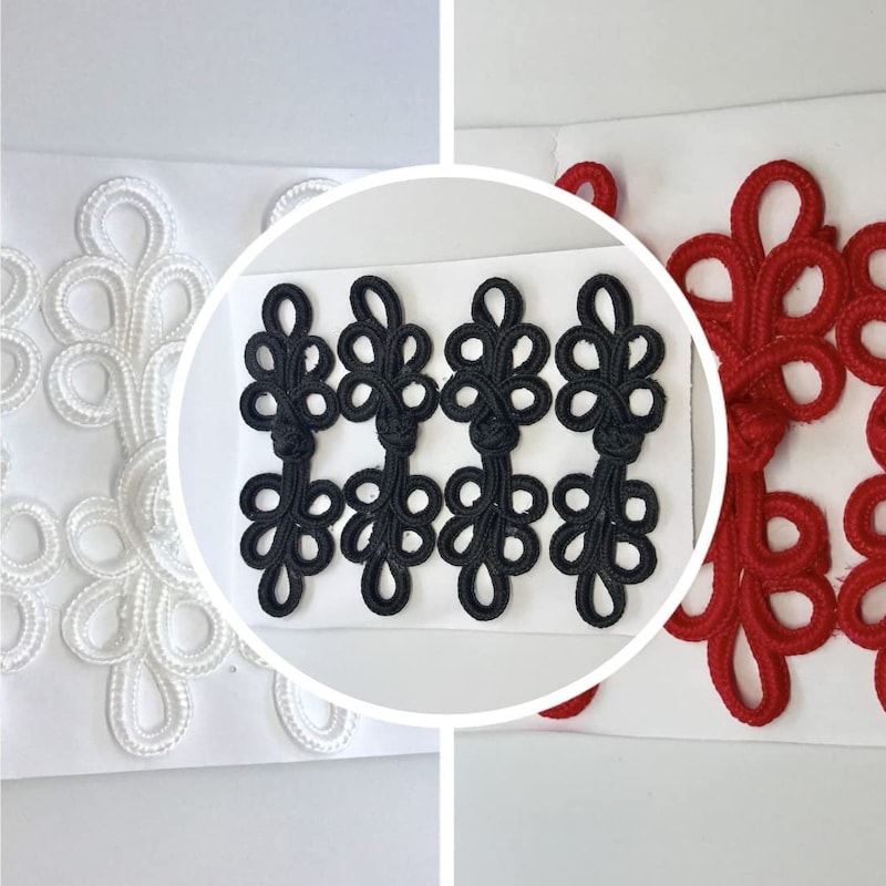 Chinese Knot Buttons - Etsy