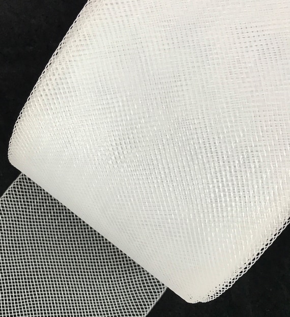 2 inch Wide Polyester White Horsehair Braid Selling Per Roll// 22 Yards