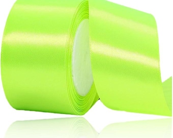 Fita de cetim coral de 2": rolo de 25 jardas, Craft Supply