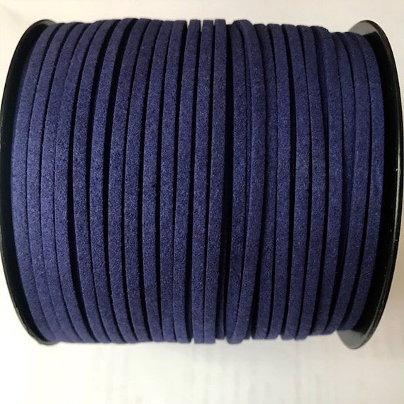 Faux Suede Leather Cord, Leather String Cord, DIY Cord Supplies, Faux Suede  Lace, Vegan Suede Cord, Bracelet Cord 3mm Price per 12 Yards 