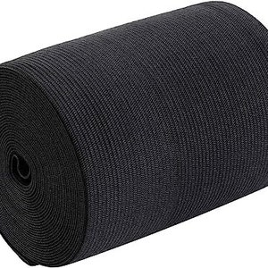 Black Knit Elastic Spool , hand band and waist belt Waist Support Elastic Crafts and Sewing, and etc