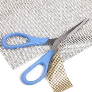 Crystal AB Mesh Rhinestone Panel - Glass Rhinestone Sheets Iron On Price Per 1 Sheet Stone Size SS6/2MM