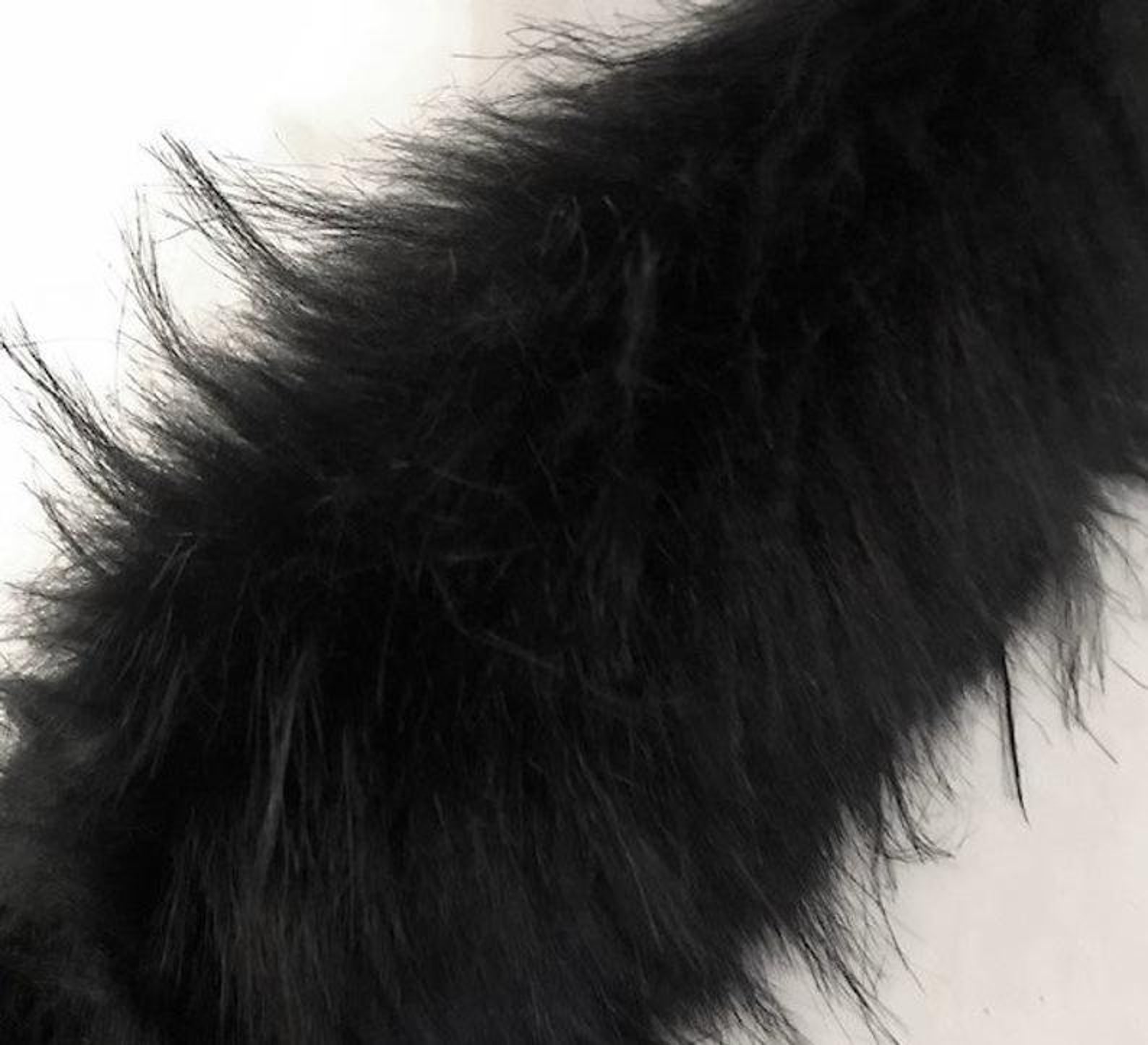 Faux Fur Trim Brown/navy/black/ivory Fur Trim Soft Fur Fur - Etsy