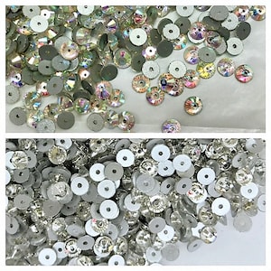 Crystal AB Rhinestones, Sew On or Glue On (144pcs) image 2