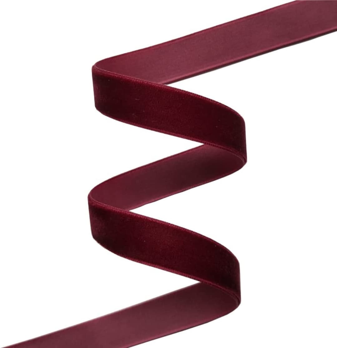 Base Ribbons 1/4'' Velvet Ribbon: 10 Yards, Choker Base - Etsy
