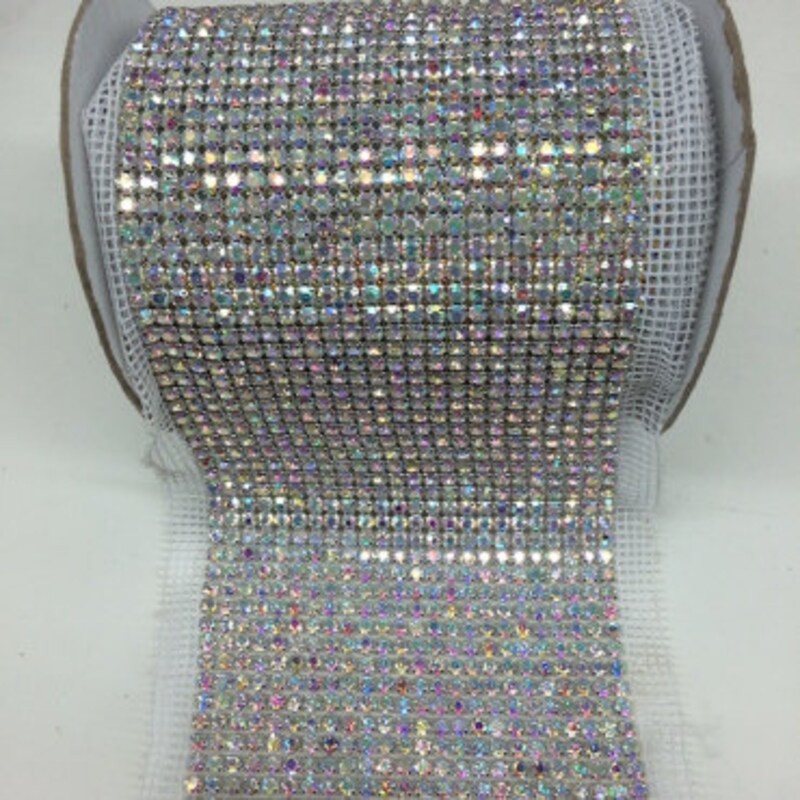 Rhinestone Mesh Bracelet main image 0