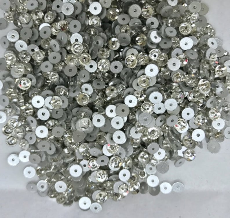 Crystal AB Rhinestones, Sew On or Glue On (144pcs) Crystal