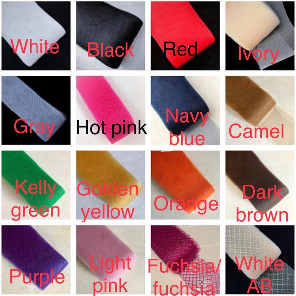 3'' Inch Polyester Horsehair Braid selling per Roll/ 22 Yards 18 Different Colors