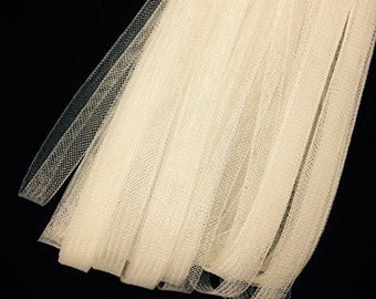 5/8'' Wide Polyester Ivory Horsehair Braid, Selling Per Roll /22 yards/roll