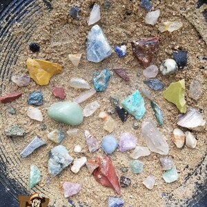 Gem Miner Bag /& Sifting Kit and Crystal Mining Activity Mineral