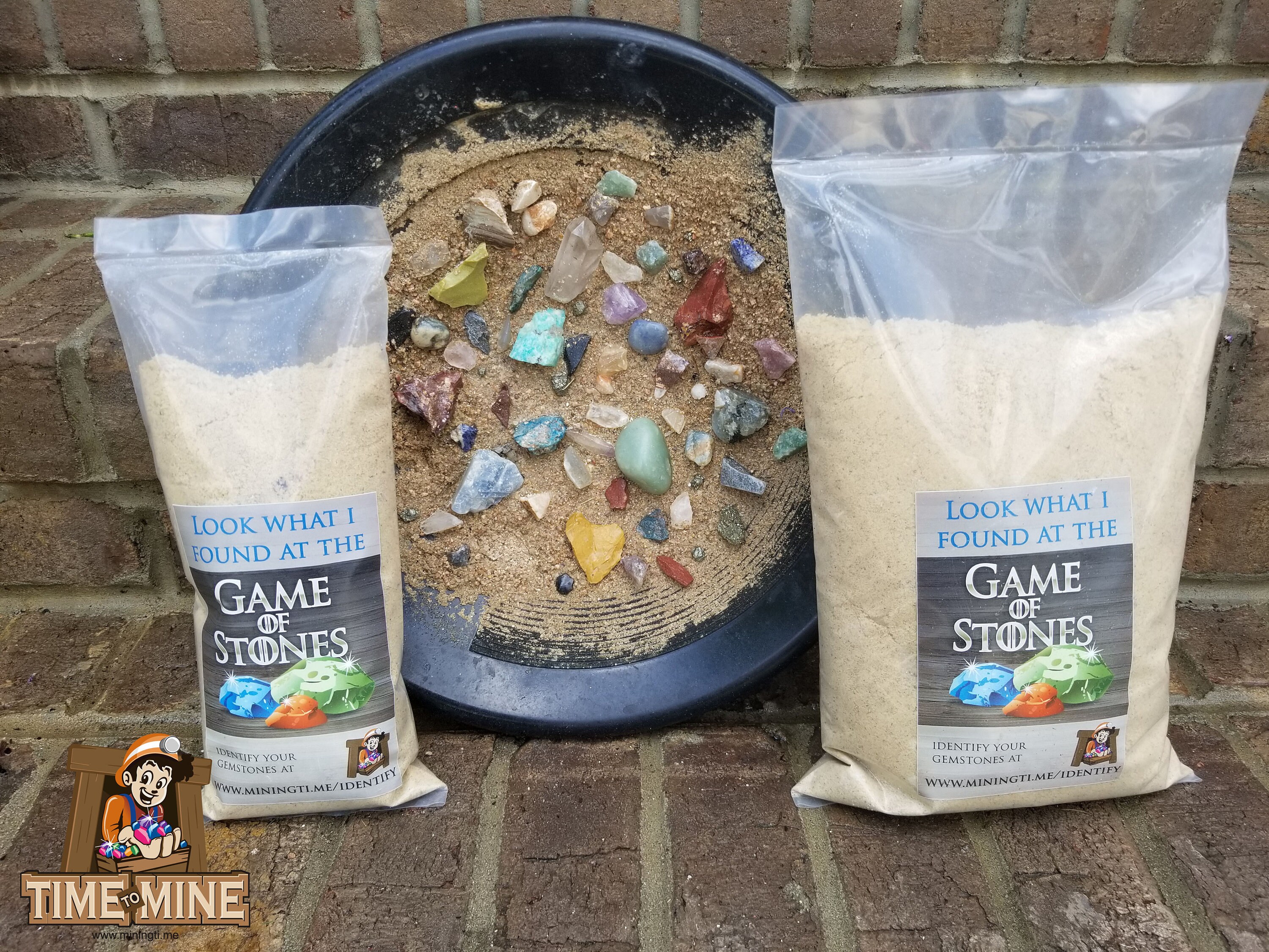 Sift for Gems and Minerals Gemstone Bags & Sifting Kits Etsy