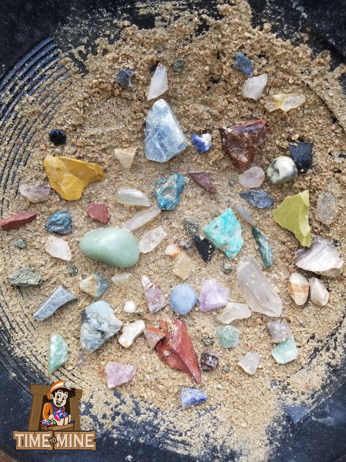 Sift for gems and minerals Gemstone Bags & Sifting Kits Etsy