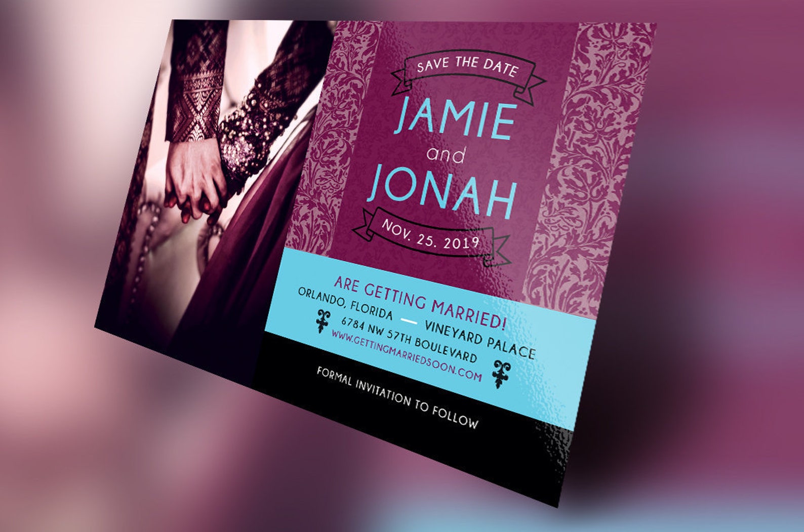 Save The Date Flyer Template