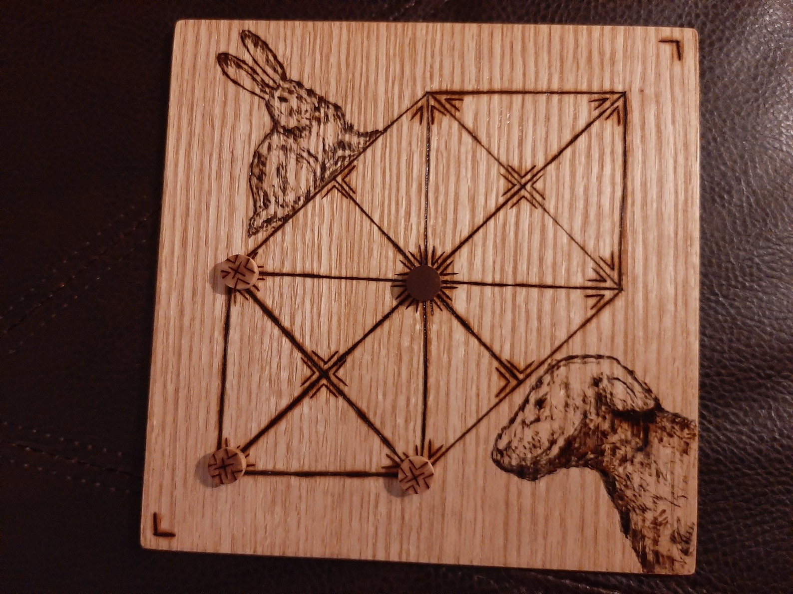 Hare And Hounds French Military Game Etsy