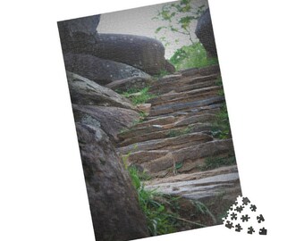 Devil's Den Stone Steps-puzzel, familieplezier