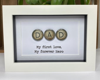 Gift for Dad, Father's day gift, Present for Dad, Birthday gift for Dad, Badge picture, button quote,