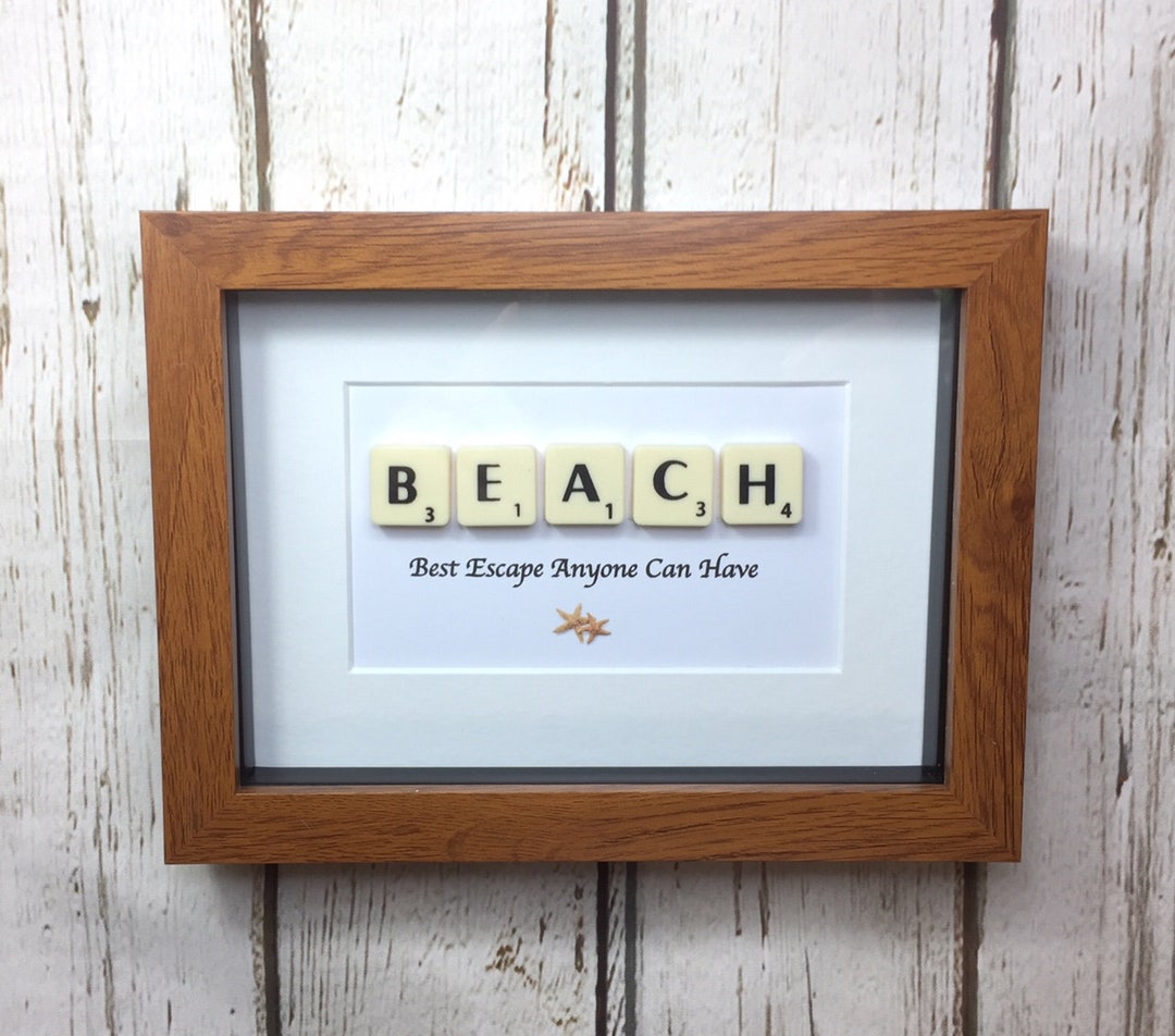 Beach Gift, Beach Decor, Beach Themed Gift, Beach Related Present