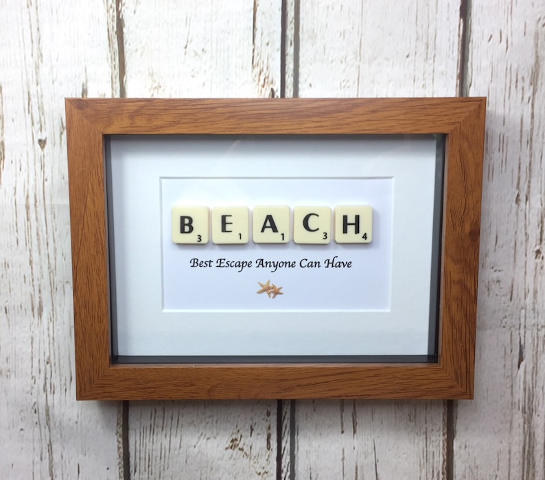 Beach Gift, Beach Decor, Beach Themed Gift, Beach Related Present