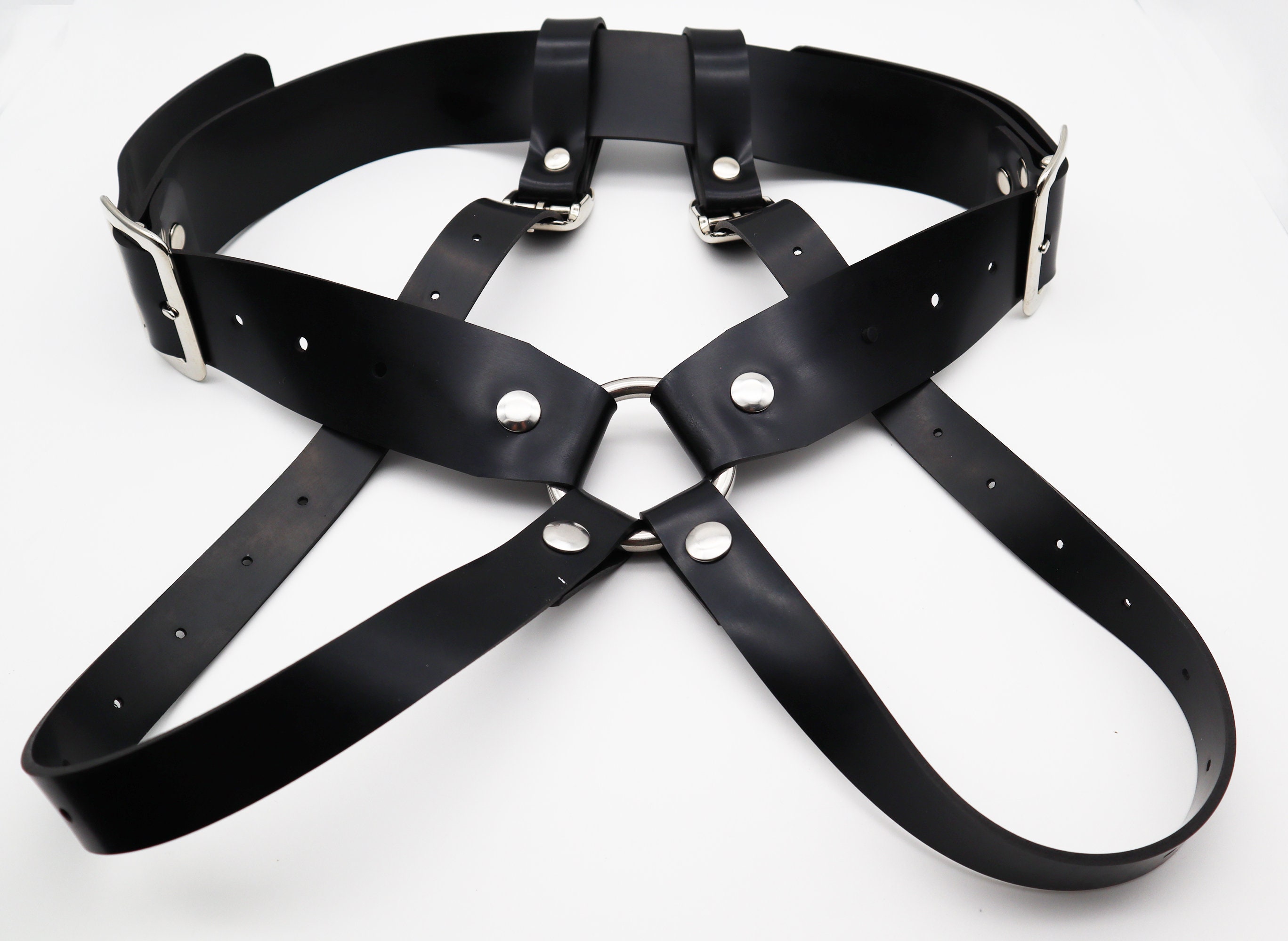 Strapon Harness und Dildo Set aus veganem Gummi. Silikon - Etsy Schweiz