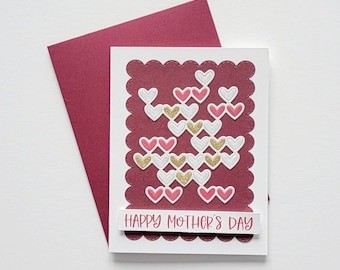 handmade mothers day greeting card
