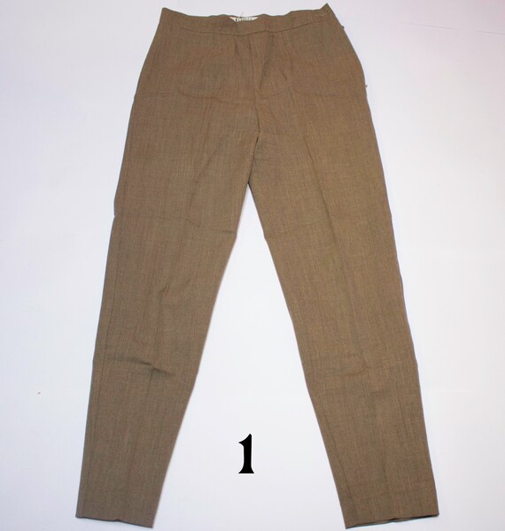 Pantaloni classici vintage anni 90 taglio dritto vita alta | Etsy Italia