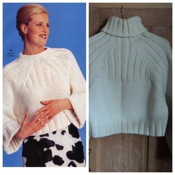 Mesdames Blouse tricoté à la main pour l'étéJumpers . Women winter sweater knitted.hand-knitted blouse.Gift for her.Knit Bomber.Bubble