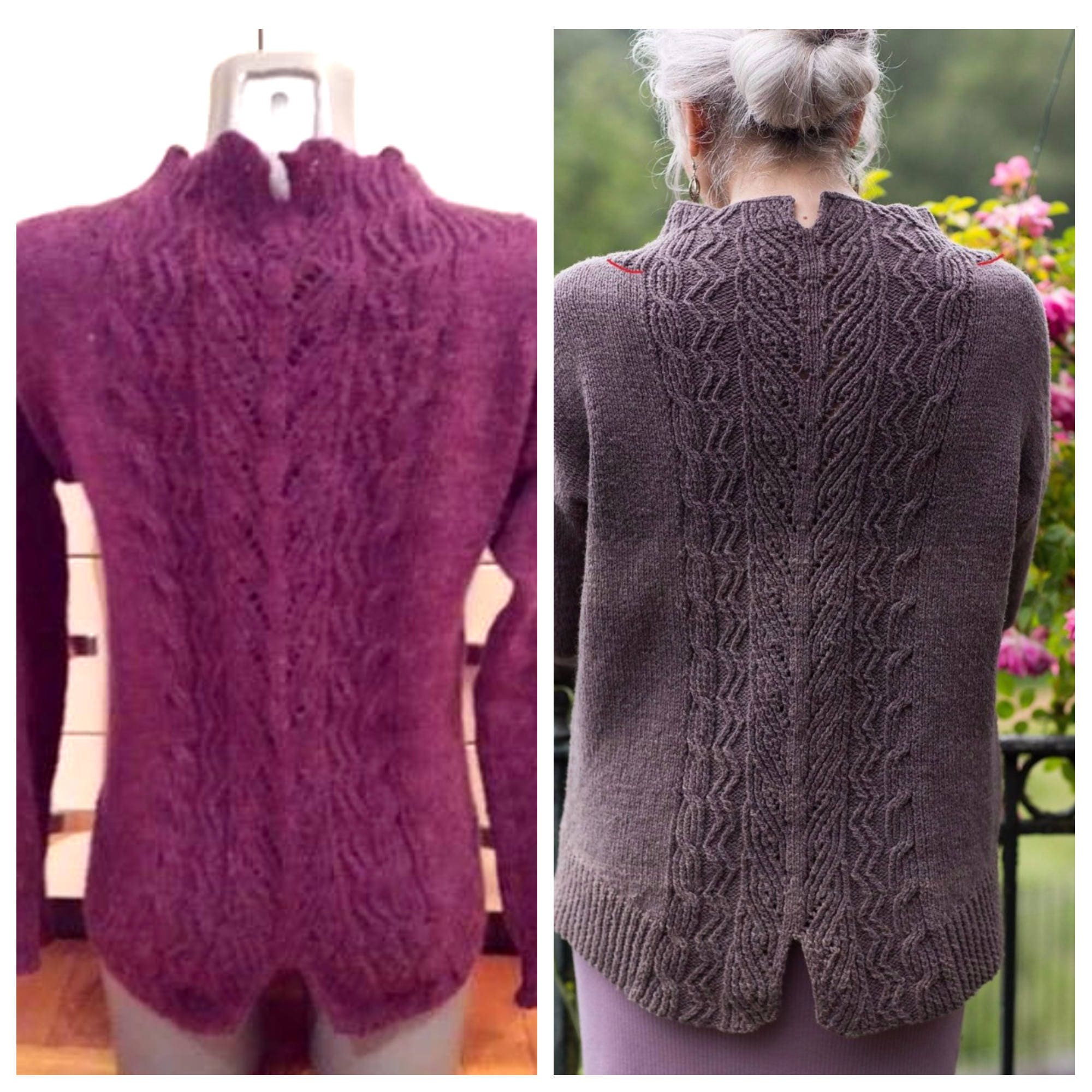 Women Winter Sweater.hand knitted Blouse. Etsy Ireland