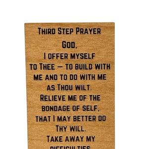 Tri-Color AA Recovery Chip with Third Step Prayer on Back My Recovery Store (Available in Years 1-60)