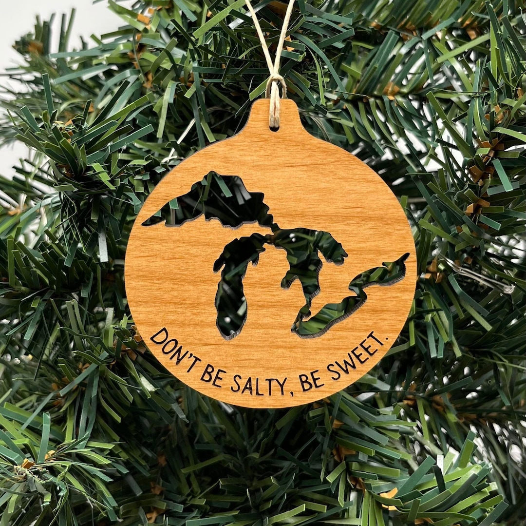 More Than Good... GREAT Lakes Christmas Ornament Great Lakes Christmas