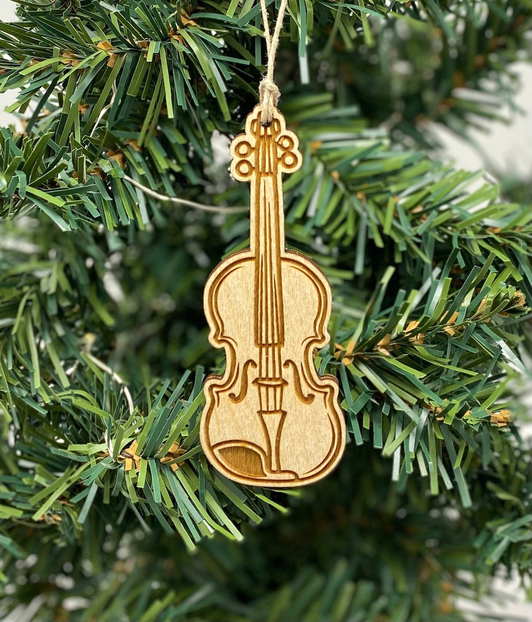 Violin Christmas Ornament Violin Player Gift Violin Instrument Violin