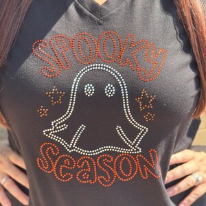 Spooky Season Rhinestone Shirt