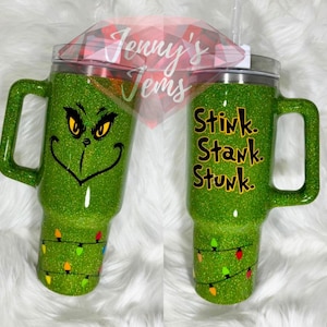 Grinch 40oz Tumbler