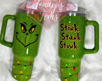 Grinch 40oz Tumbler